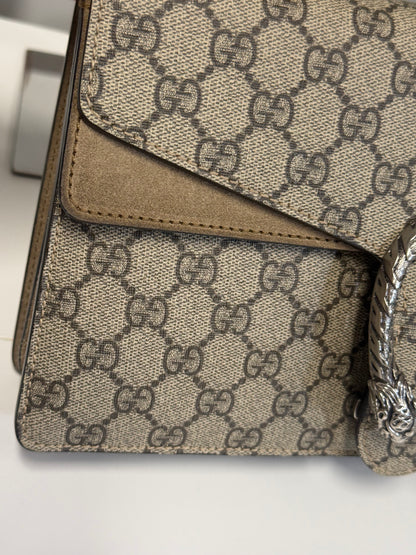 Gucci Dionysus Small GG Supreme Shoulder Bag