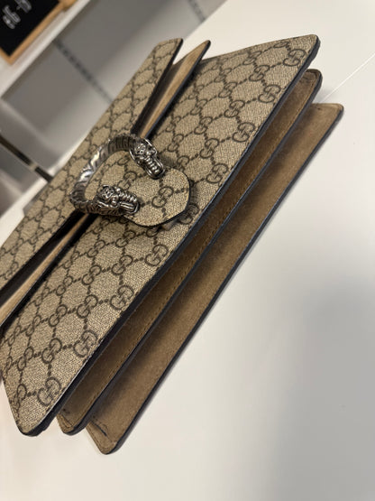Gucci Dionysus Small GG Supreme Shoulder Bag