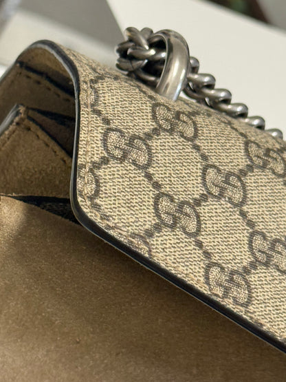 Gucci Dionysus Small GG Supreme Shoulder Bag