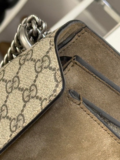 Gucci Dionysus Small GG Supreme Shoulder Bag