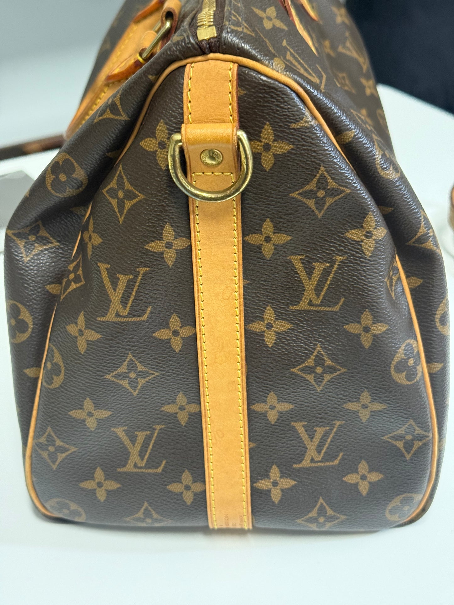 Louis Vuitton Monogram Canvas Speedy Bandouliere 35 Bag