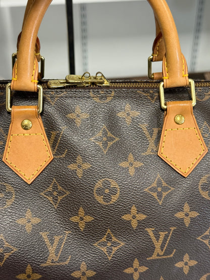 Louis Vuitton Monogram Canvas Speedy Bandouliere 35 Bag