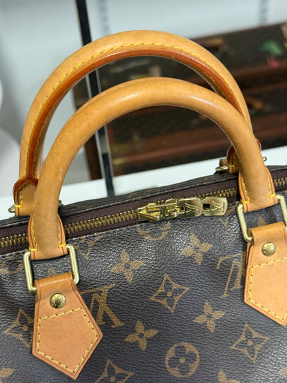 Louis Vuitton Monogram Canvas Speedy Bandouliere 35 Bag