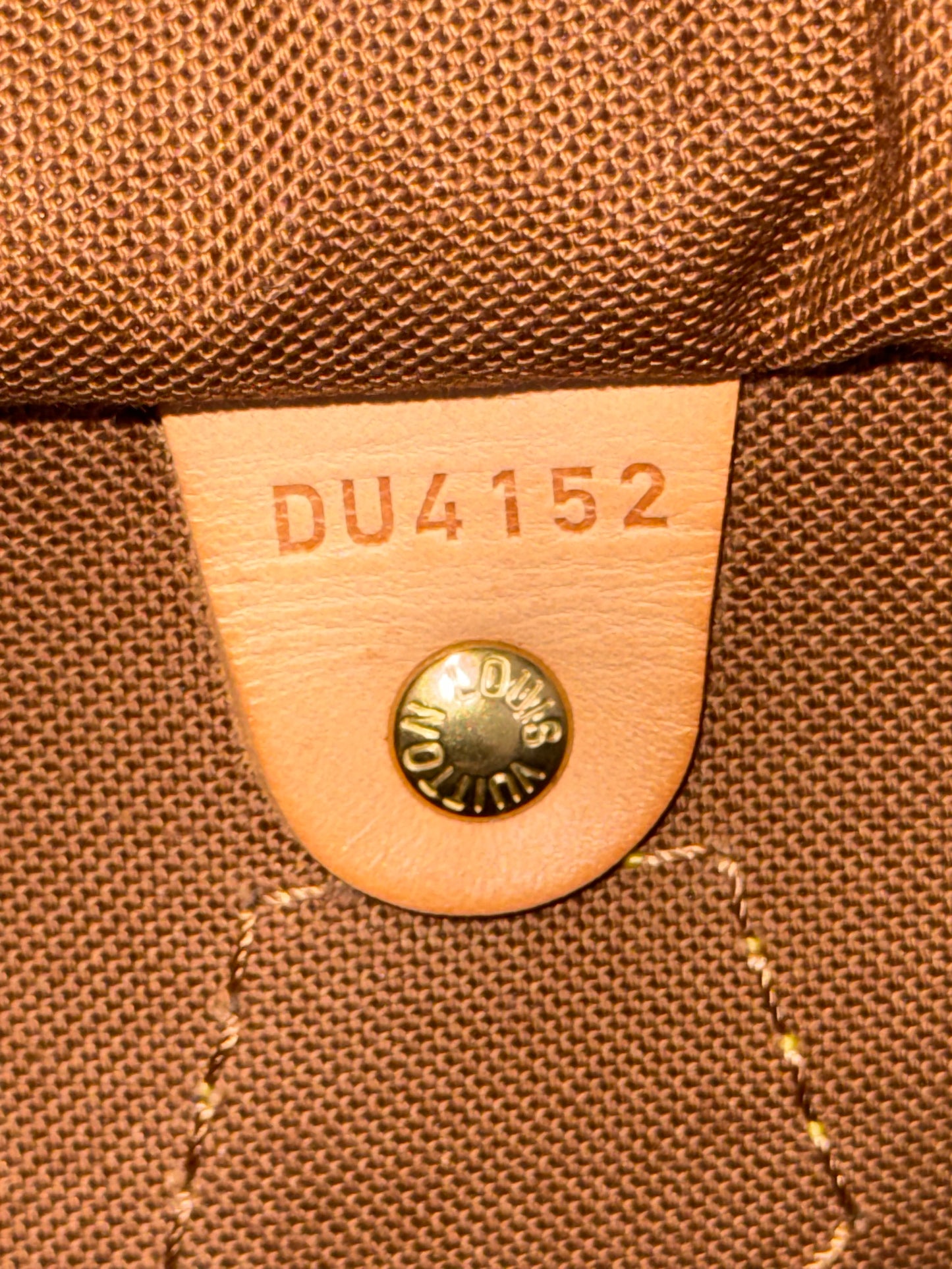 Louis Vuitton Monogram Canvas Speedy Bandouliere 35 Bag