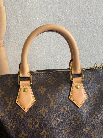 LOUIS VUITTON SPEEDY 25 BANDOULIERE IN MONOGRAM