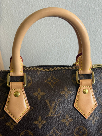LOUIS VUITTON SPEEDY 25 BANDOULIERE IN MONOGRAM