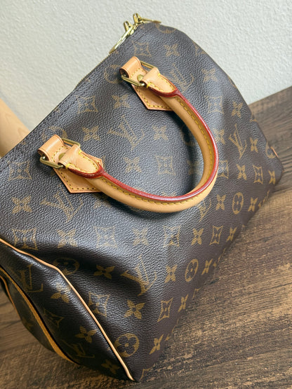 LOUIS VUITTON SPEEDY 25 BANDOULIERE IN MONOGRAM