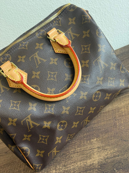 LOUIS VUITTON SPEEDY 25 BANDOULIERE IN MONOGRAM